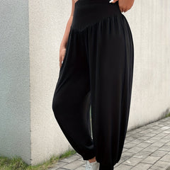  Tummy Control High Rise Casual Pants