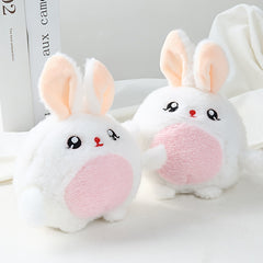 Girl Egg Doll Little Bunny Plush Toy Backpack Keychain