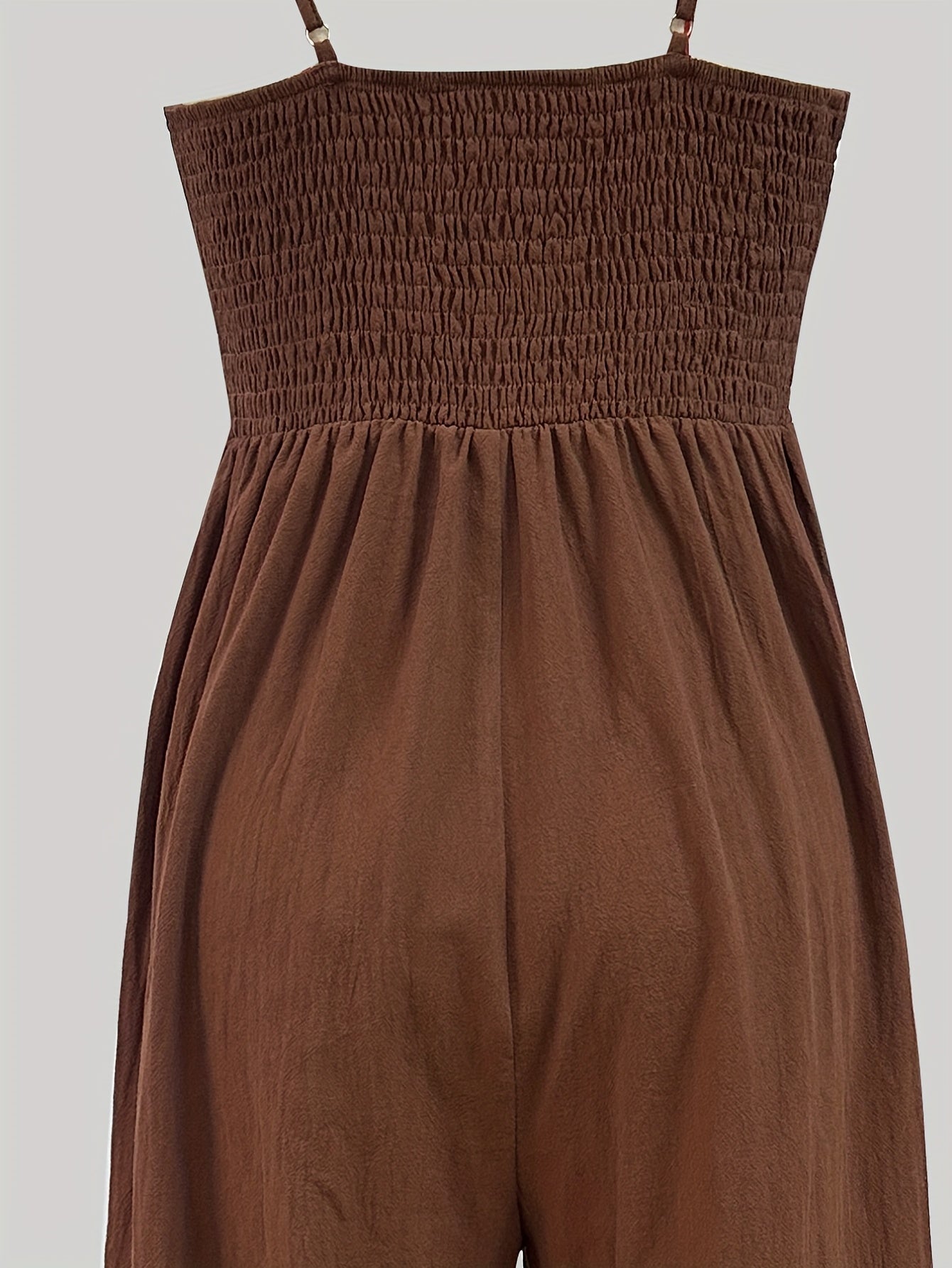 Boho Sleeveless Wide Leg Jumpsuit