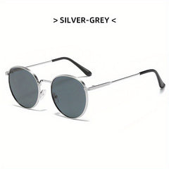 Vintage Mixed Round Metal Frame Sunglasses
