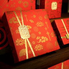 6pcs Holiday Gift Wrapping Papers Universal Decoration Paper