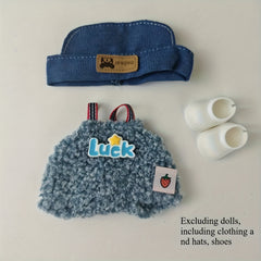 Labubu 3pcs Doll Costume Set for 6-7 Inches Dolls