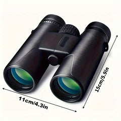 10X42 Straight Tube Binoculars High Definition Compact Lightweight Outdoor Sport