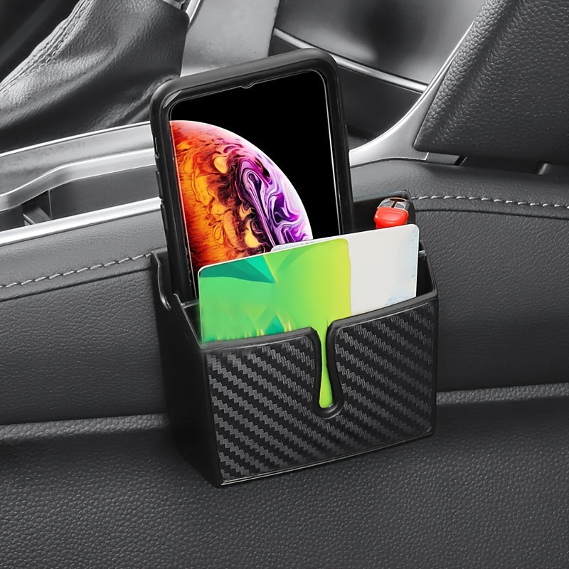 Multifunctional Car Storage Box Double Layer Self Adhesive