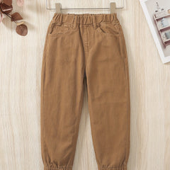 Boys Denim Long Pants With Pocket