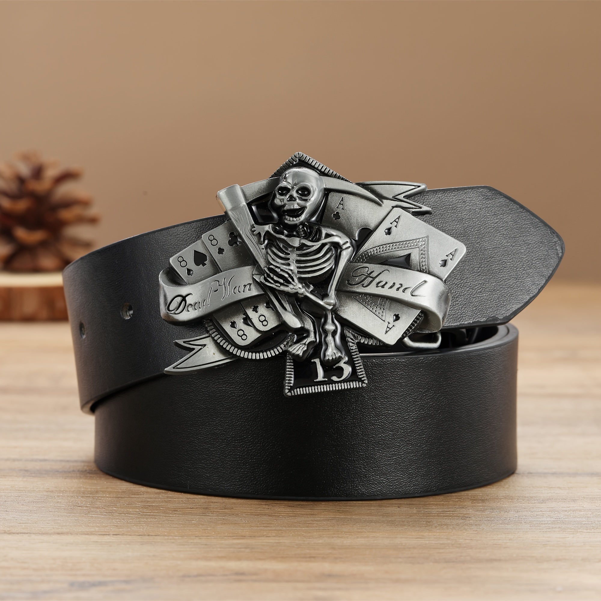 Men's Button Belt - Classic Style for Everyday Wear