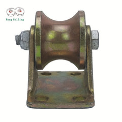 2pcs Sliding Gate Roller U Groove Wheel 45 Steel Material