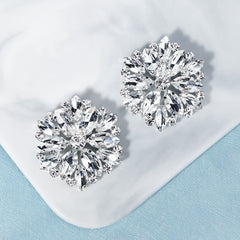 Rhinestone Shoe Buckles Removable Flowers DIY Shoe Clips Wedding Party