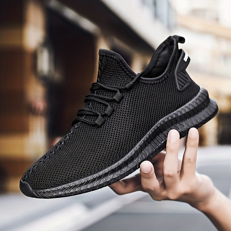 Men's Lightweight Knit Casual Sneakers for Sports