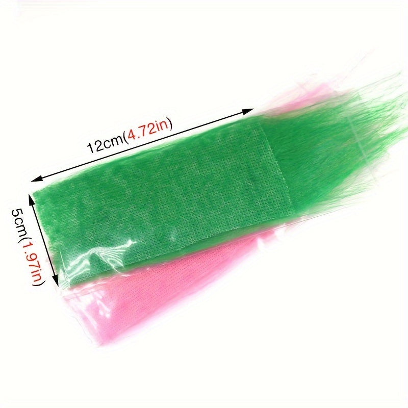 2 Packs Fiber Craft Fur Flies Bait Wings Tying Material Fishing Accessor