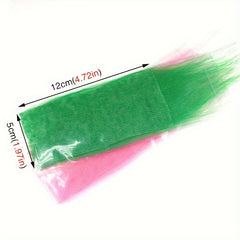 2 Packs Fiber Craft Fur Flies Bait Wings Tying Material Fishing Accessor