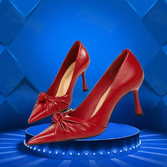 Women's Knot High Heels Stiletto Pumps