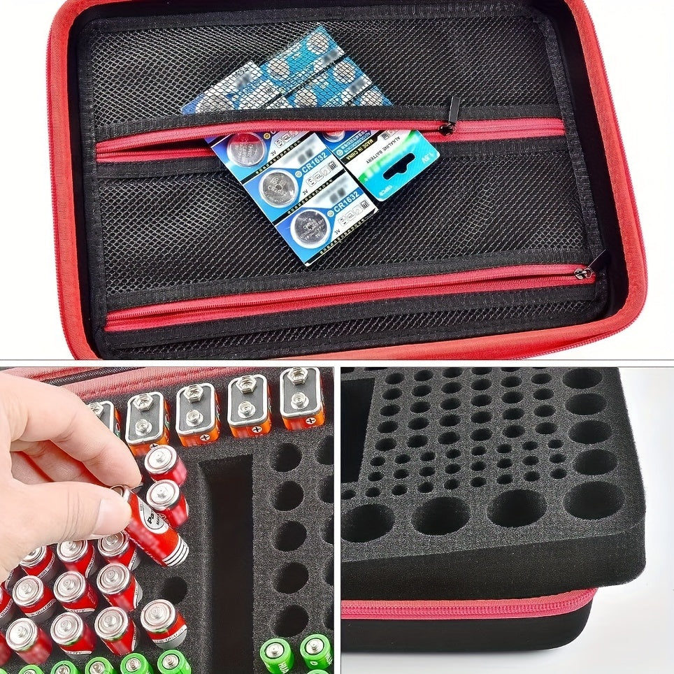 Battery Organizer Storage Case Holds 162 Batteries