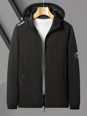 Men's Casual Windbreaker Jacket for Outdoor Activities
