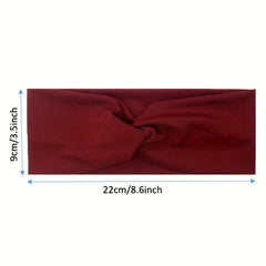 Women's Knotted Elastic Headband Hair Band Hair Accessories