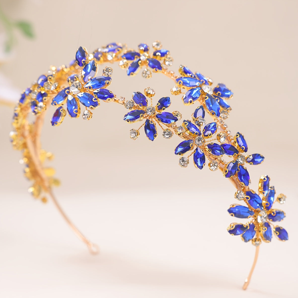 Rhinestone Bridal Headband Hair Accessory for Weddings
