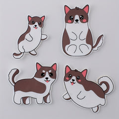 4PCS 3D Cat Pattern Cloth Stickers DIY Costume Decoration