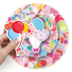50pcs Graffiti Stickers for Laptop Water Bottle Phone Car Scrapbook Bike Decals