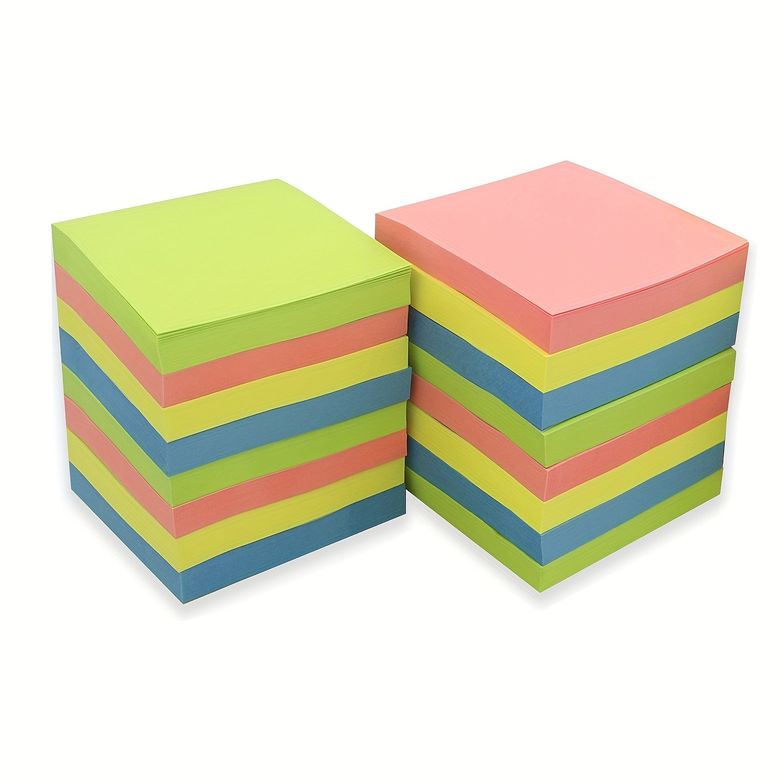 Sticky Notes 7.62x7 100 Sheets Self Stick Notes Easy Post Study Works Daily Life