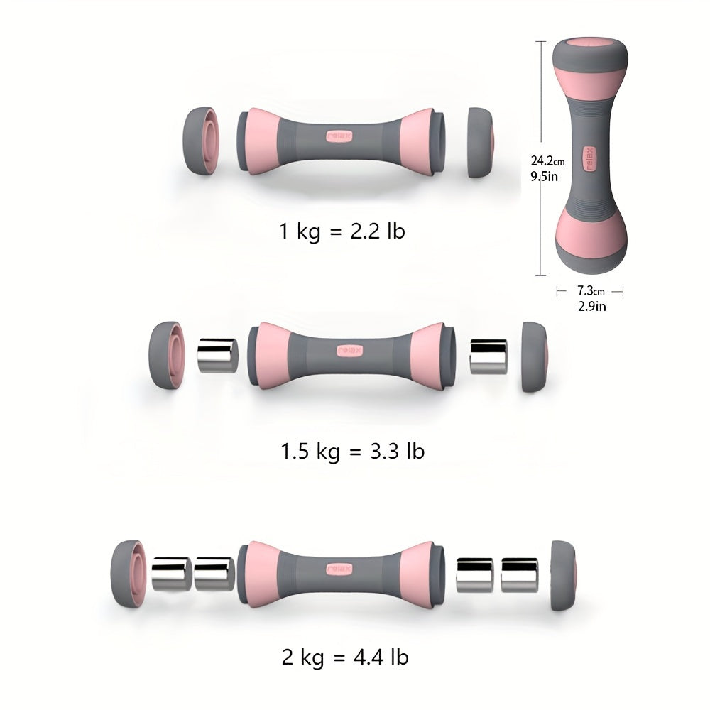 Adjustable Dumbbells Set For Home Gym Exercise Strength Training