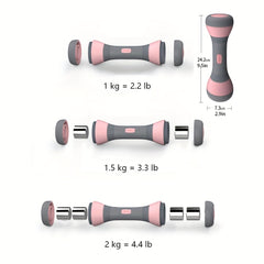 Adjustable Dumbbells Set For Home Gym Exercise Strength Training
