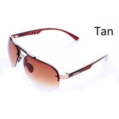 Rimless Polarized Personalised Sunglasses For Driving Fishing