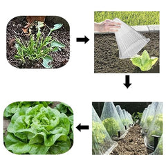 10pcs Plant Bell Cover Protects Plants From Birds 21x19x19cm