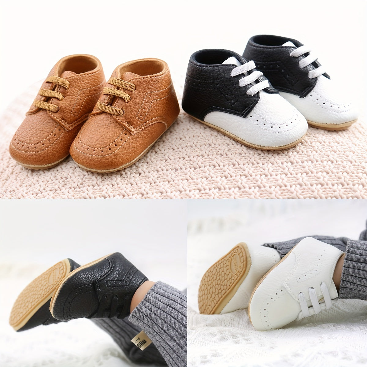Baby Boys Oxford Loafers Shoes Non Slip Infant Toddler Wedding Uniform
