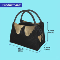 Crow Pattern Portable Cooler Bag Insulated Lunch Tote for Camping Picnic Beach