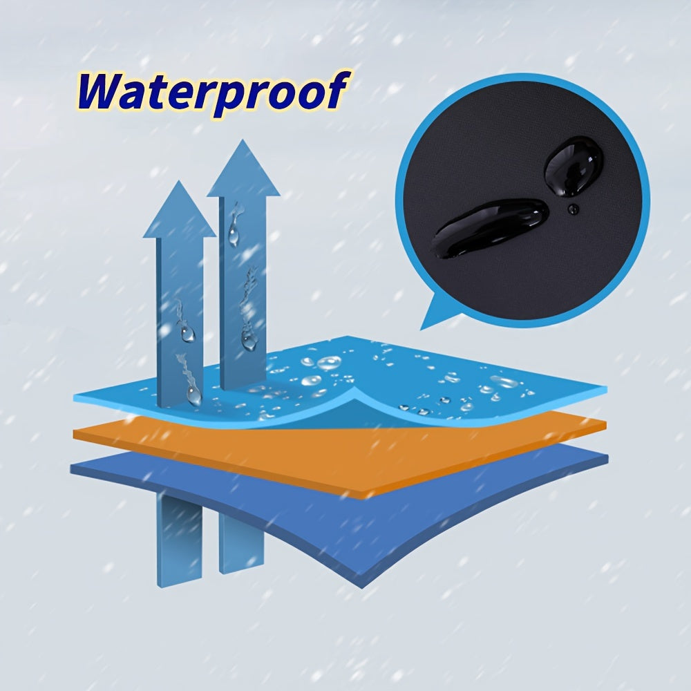 Winter Fleece Lined Warm Gloves For Women Men Anti Slip Thermal Touch Screen Glo