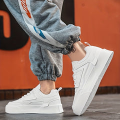 Men's Skate Shoes Casual Lace-up Walking Sneakers
