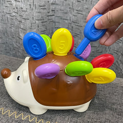 Kids Hedgehog Number Puzzle Toy Educational Learning Gift
