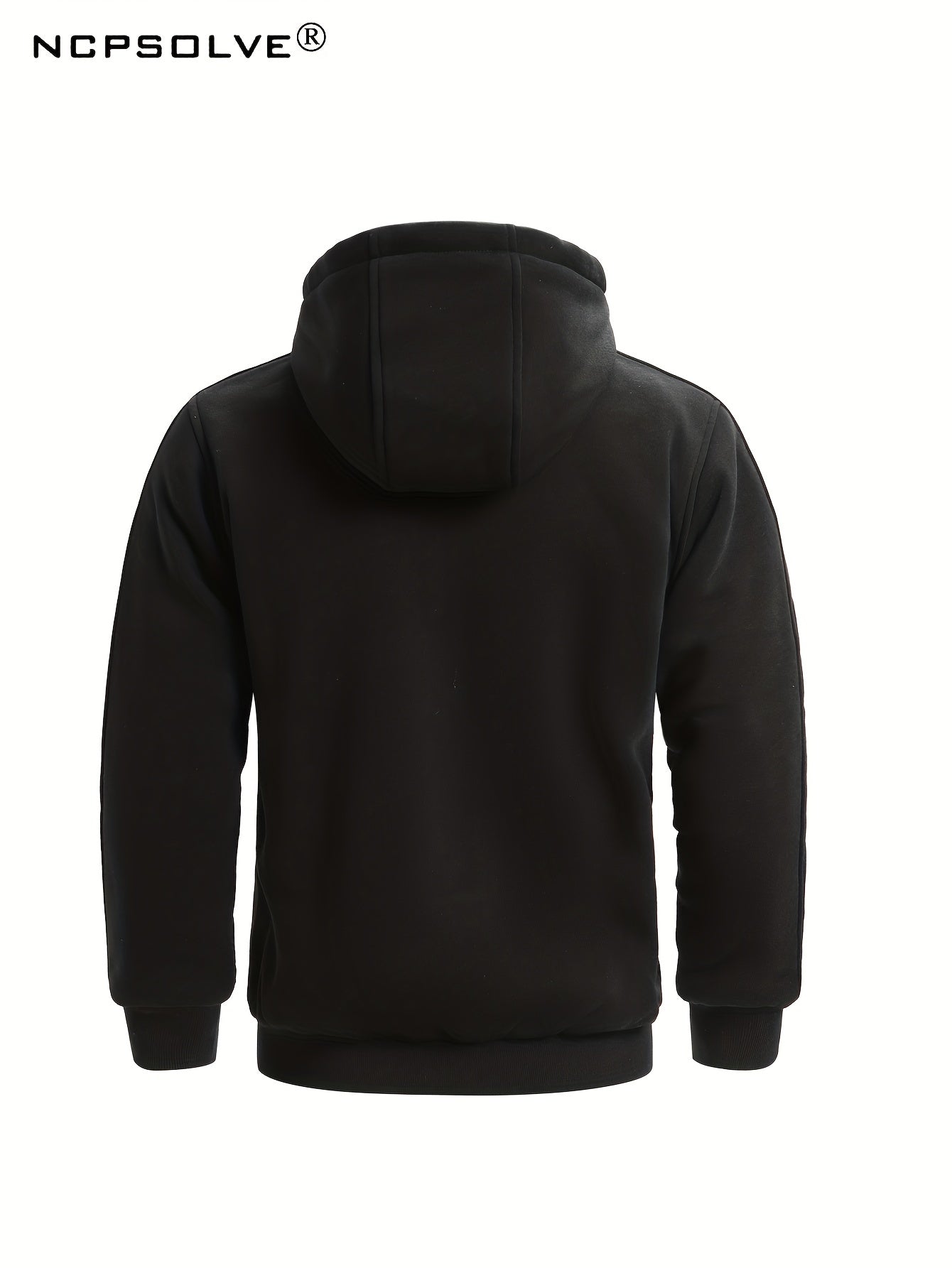 Men's Zip Up Warm Jacket & Drawstring Pants Set