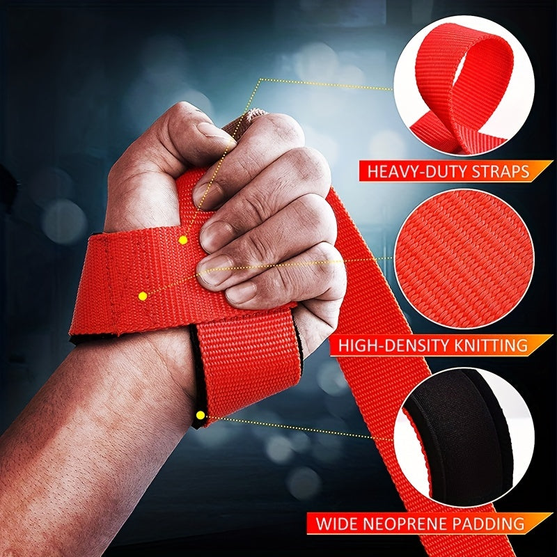 Neoprene Wrist Straps for Weightlifting & Strength Training
