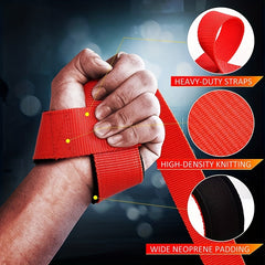 Neoprene Wrist Straps for Weightlifting & Strength Training