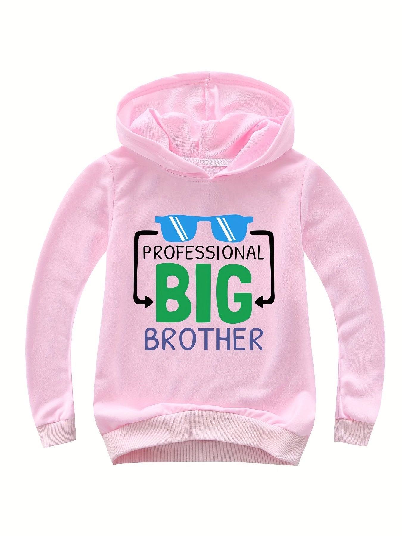 PRO BIG BROTHER Boys Hooded Sweatshirt Spring Fall Kids Clothing