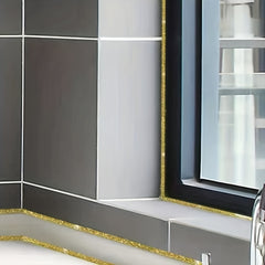 Self Adhesive Golden Glitter Ceiling Molding Peel And Stick