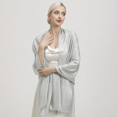 Glam Tassel Shawl Sparkles in the Sun Party Wrap