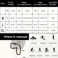 Compression Leg Sleeves Breathable Elastic Sports Knee And Leg Protection