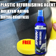 Plastic Repair Agent for Car Tires, Rubber Sponge Accessories - Gift Included