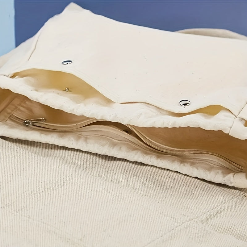 Large Capacity Travel Cosmetic Bag Drawstring Makeup Pouch