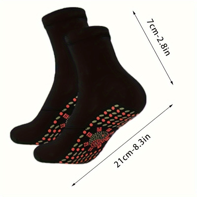 Magnetic Therapy Socks with Non-slip Bottom Dots