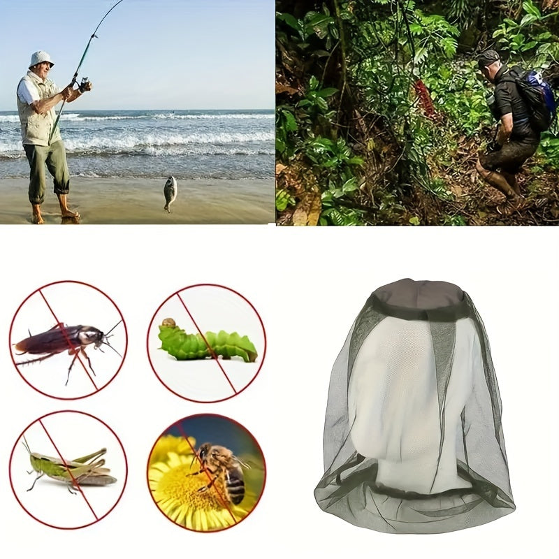 Outdoor Fishing Hat with Mosquito, Sun, and Bee Protection