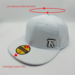 Men's R Embroidered Baseball Cap Summer Hat