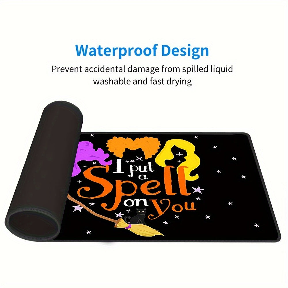 Cartoon Pattern Mouse Pad Foldable Pad for Desktop Laptops Keyboard