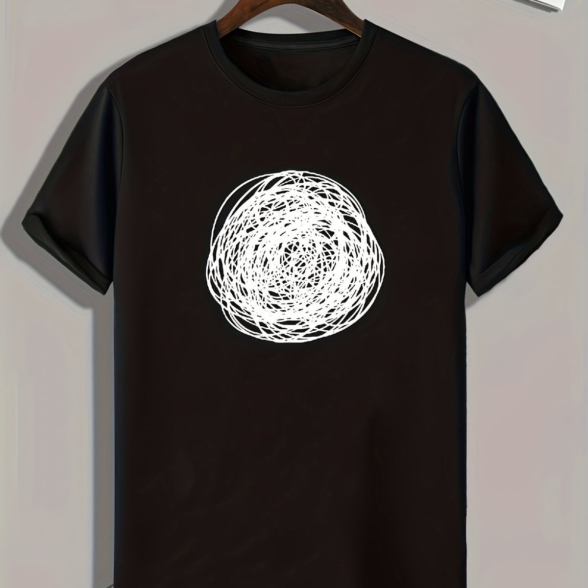 Graffiti Print Men's Graphic T shirt Casual Comfy Tees For Summer