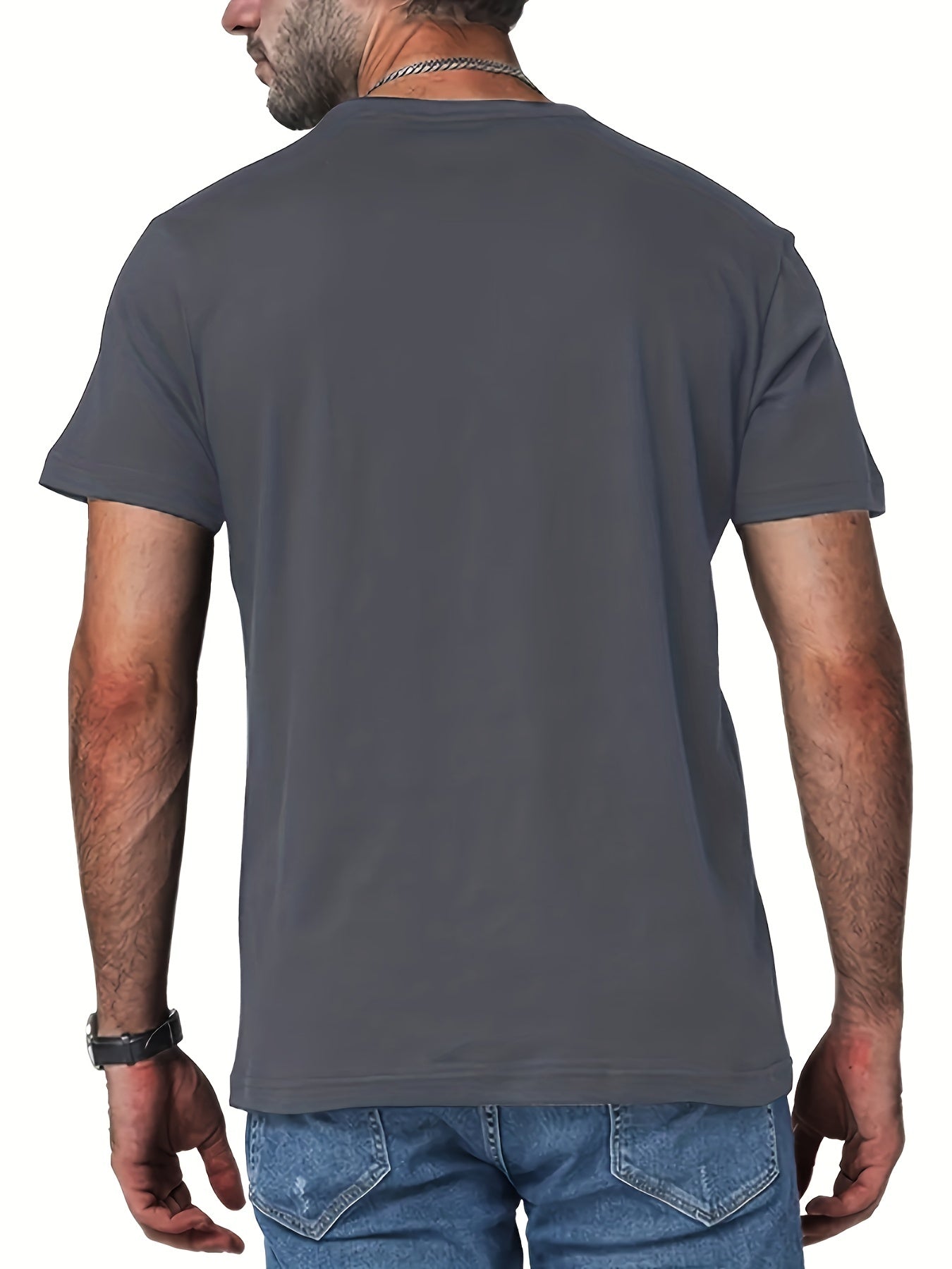 Men's Never Lose Sleep Print T-Shirt Casual Comfy Crew Neck Tee