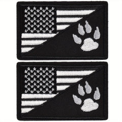 J CARP Service Dog Patches Tactical Pet In Training Embroidered Patch