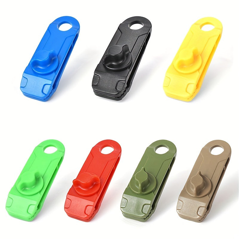 10pcs Outdoor Tent Canopy Windproof Clips for Camping & Hiking
