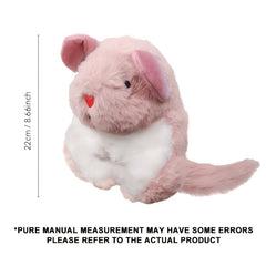 Plush Hamster Doll Stuffed Animal Home Decor Halloween Thanksgiving Gift